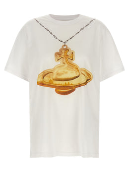 Vivienne Westwood Weißes Baumwoll-T-Shirt