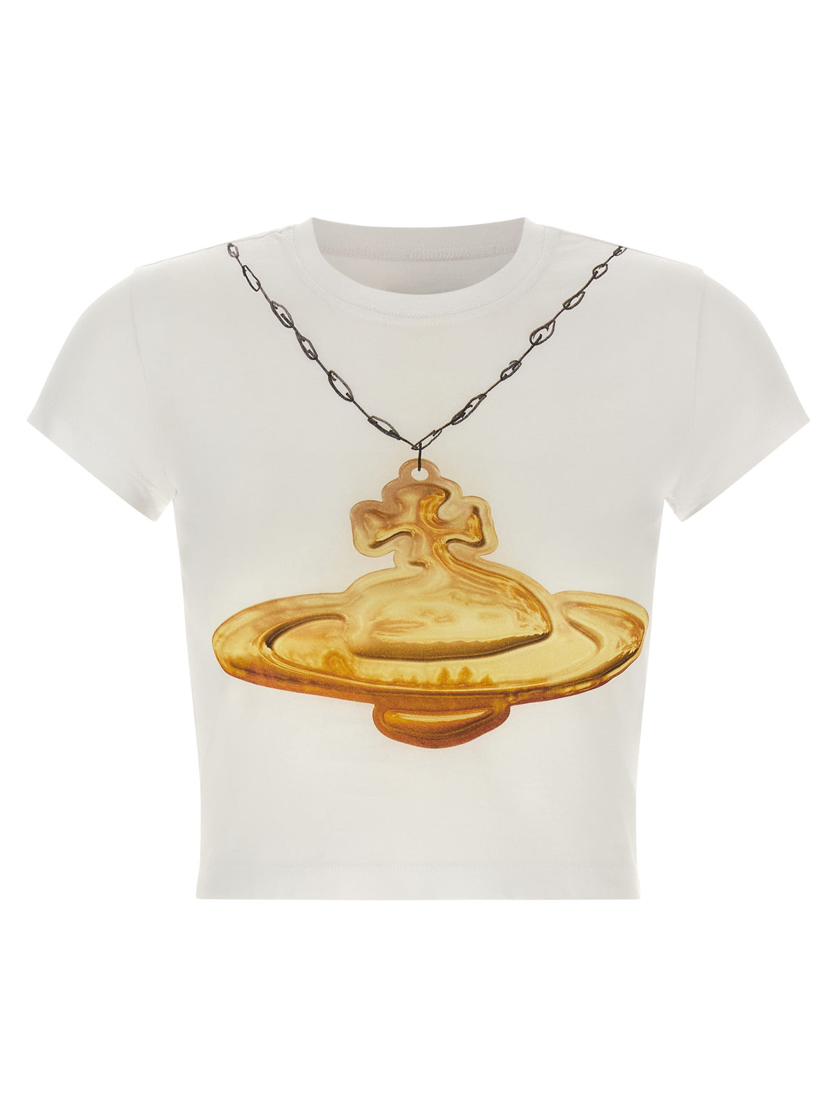 Vivienne Westwood Weißes Baumwoll-T-Shirt