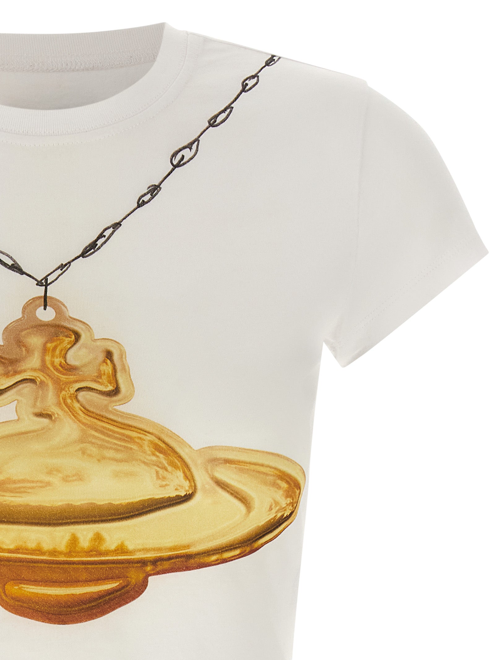 Vivienne Westwood Weißes Baumwoll-T-Shirt