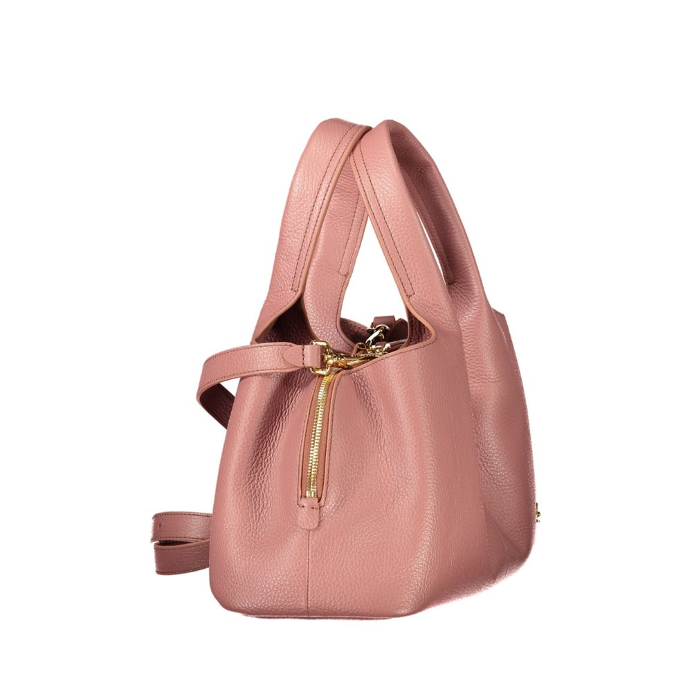 Coccinelle Damenhandtasche aus rosa Leder