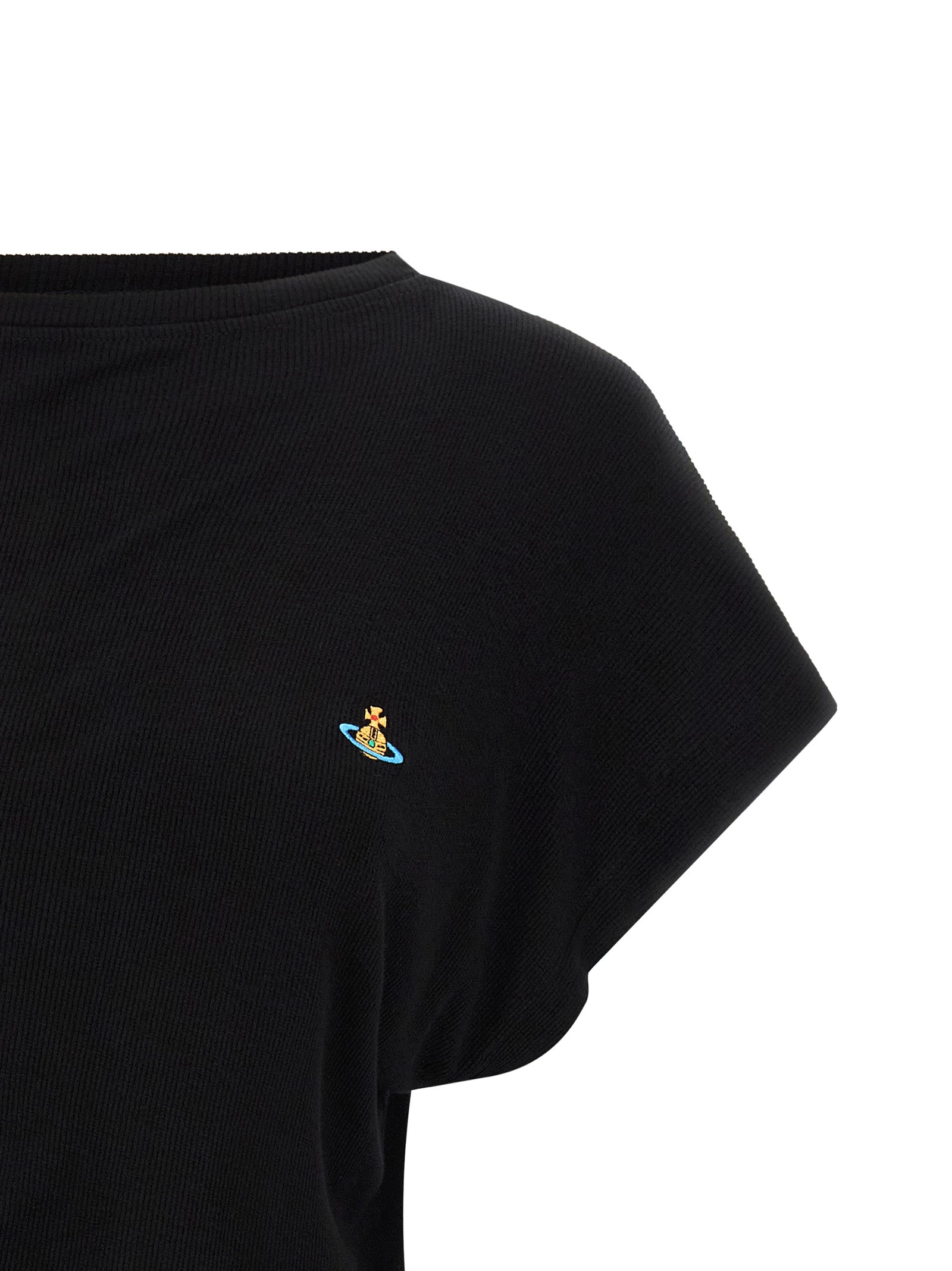 Vivienne Westwood Schwarzes T-Shirt aus Viskose