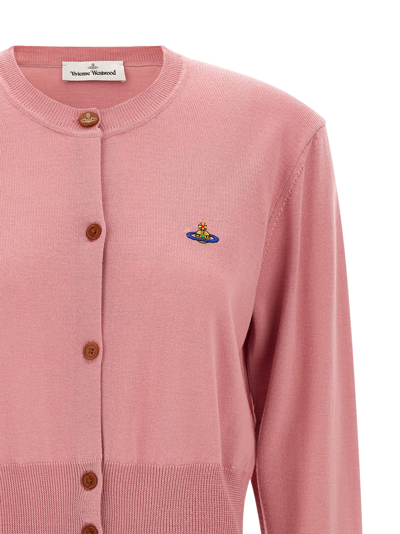 Vivienne Westwood Mehrfarbige Wollstrickjacke