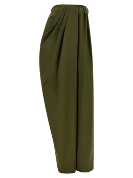 Armarium Zweifarbige Baumwoll-Maxikleid