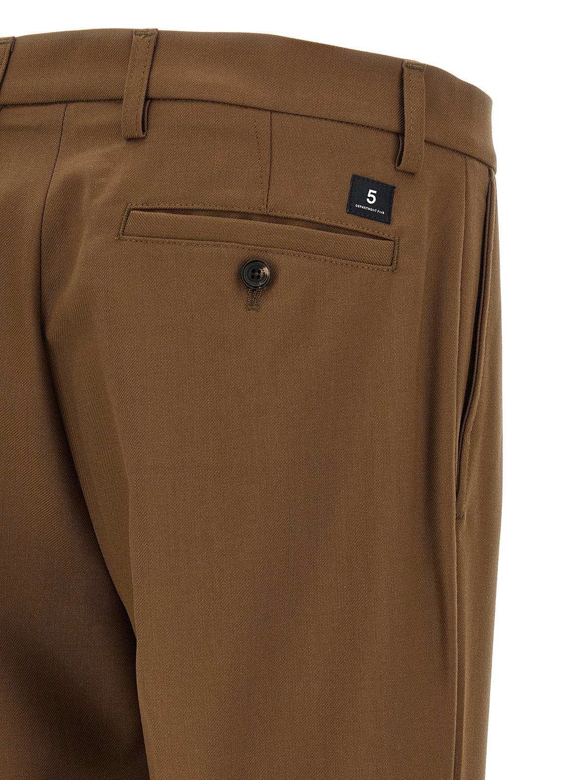 Department 5 Braune Chinohose aus Polyester