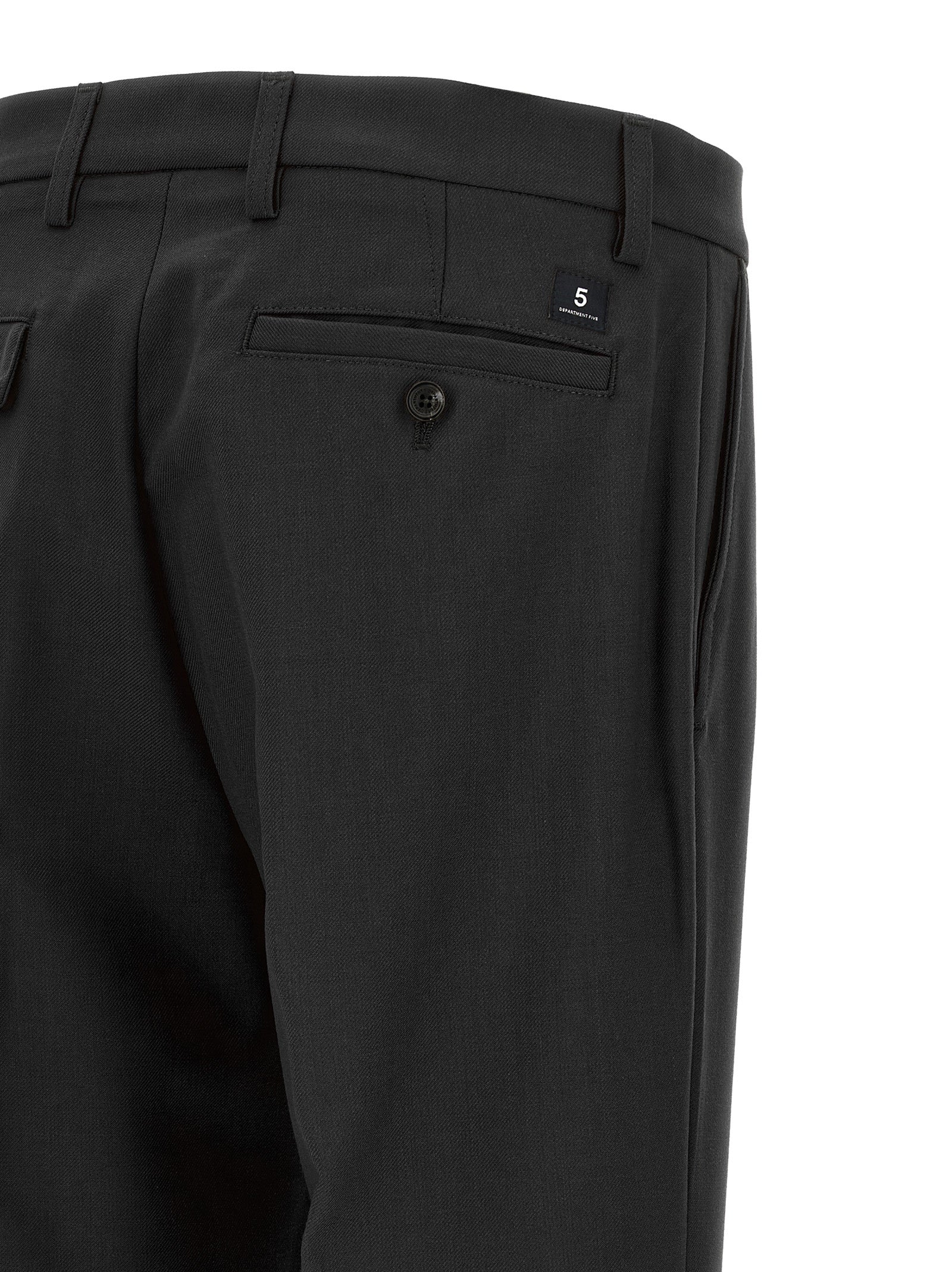 Department 5 Schwarze Chino-Hose aus Polyester