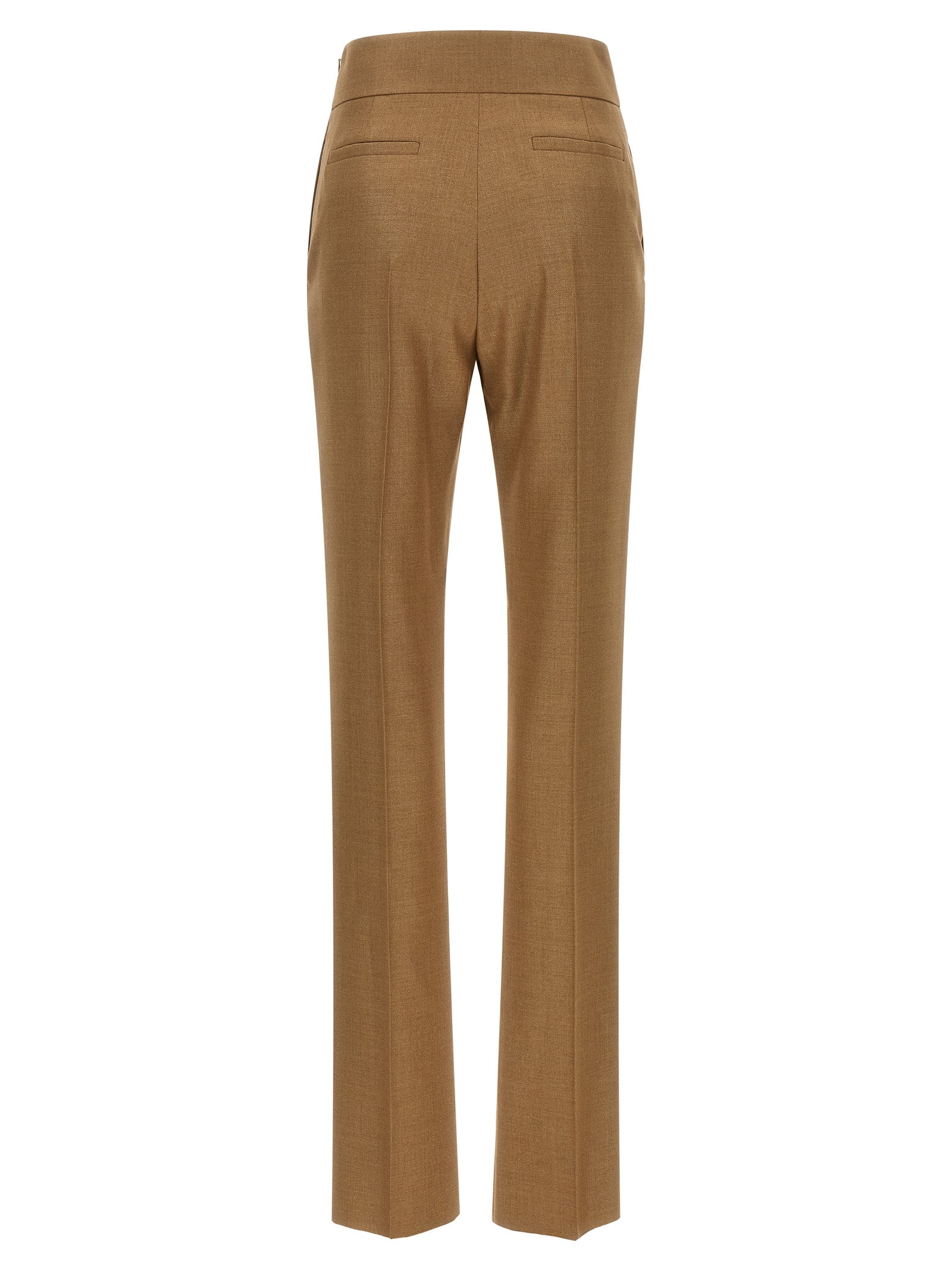 Valentino Garavani Beige Virgin Wool Anzughose