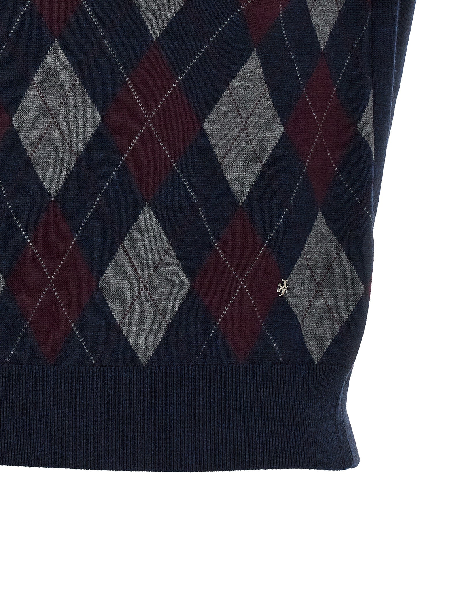 Tory Burch Blauer Wollcardigan