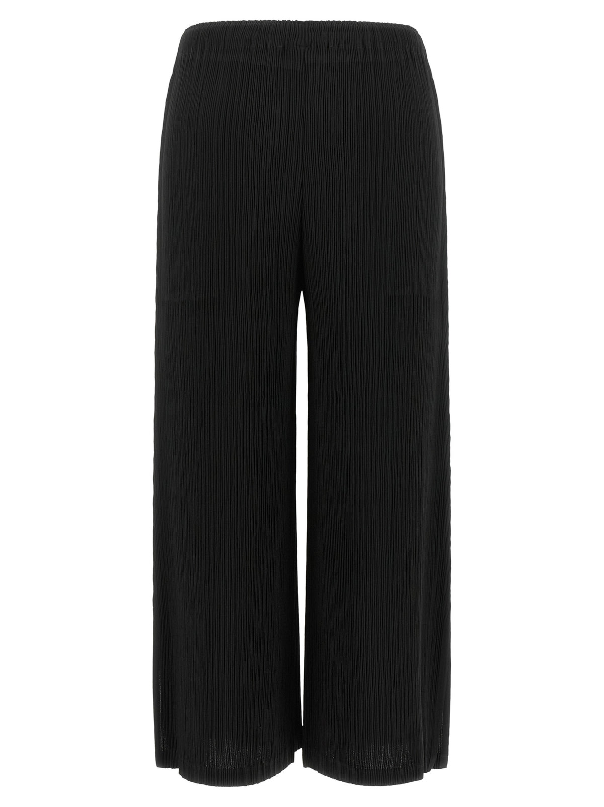 Issey Miyake Schwarze Freizeithose aus Polyester