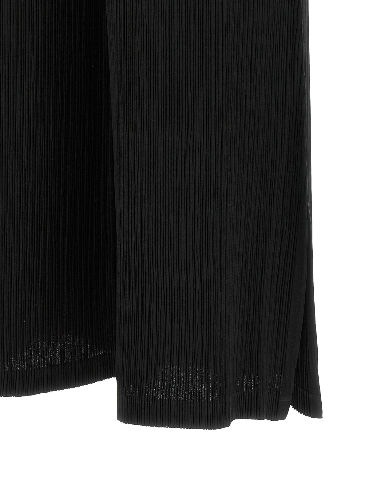 Issey Miyake Schwarze Freizeithose aus Polyester
