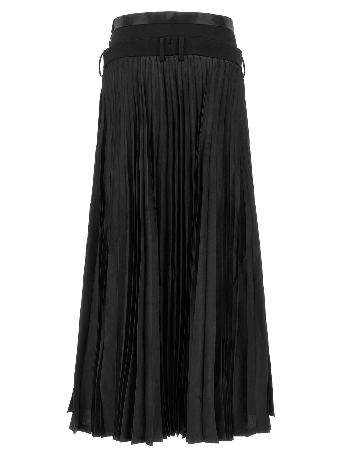 Junya Watanabe Schwarze Woll-Freizeithose