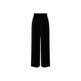 Max Mara Schwarze Baumwoll-Freizeithose