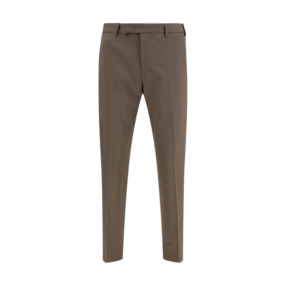 PT Torino Braune Hose Aries aus Wolle