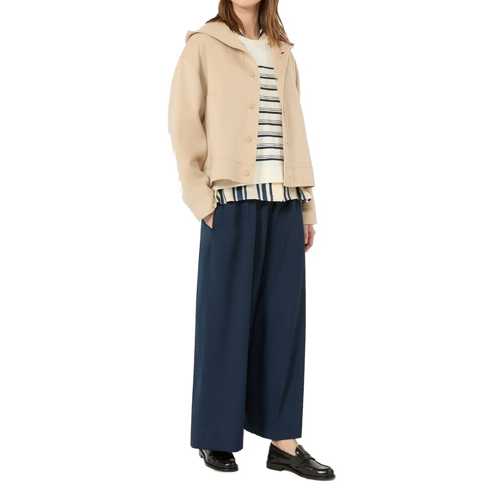 Max Mara Beige Polyamid Jacken und Mäntel