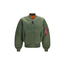 ALPHA INDUSTRIES Zweifarbige Nylon-Bomberjacke