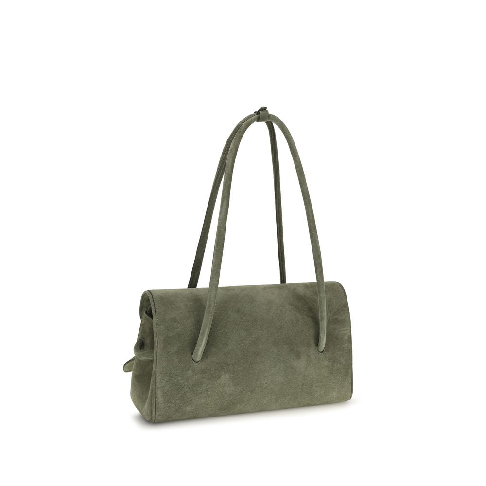 Jacquemus Bicolor Calf Leather Bos Taurus Schultertasche