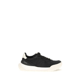 Moncler Schwarze Polyamid-Sneaker für Sport