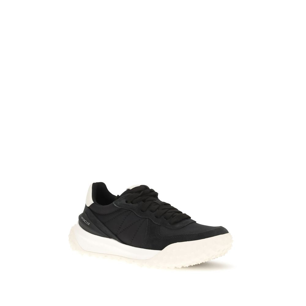 Moncler Schwarze Polyamid-Sneaker für Sport