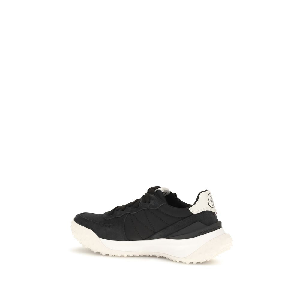 Moncler Schwarze Polyamid-Sneaker für Sport