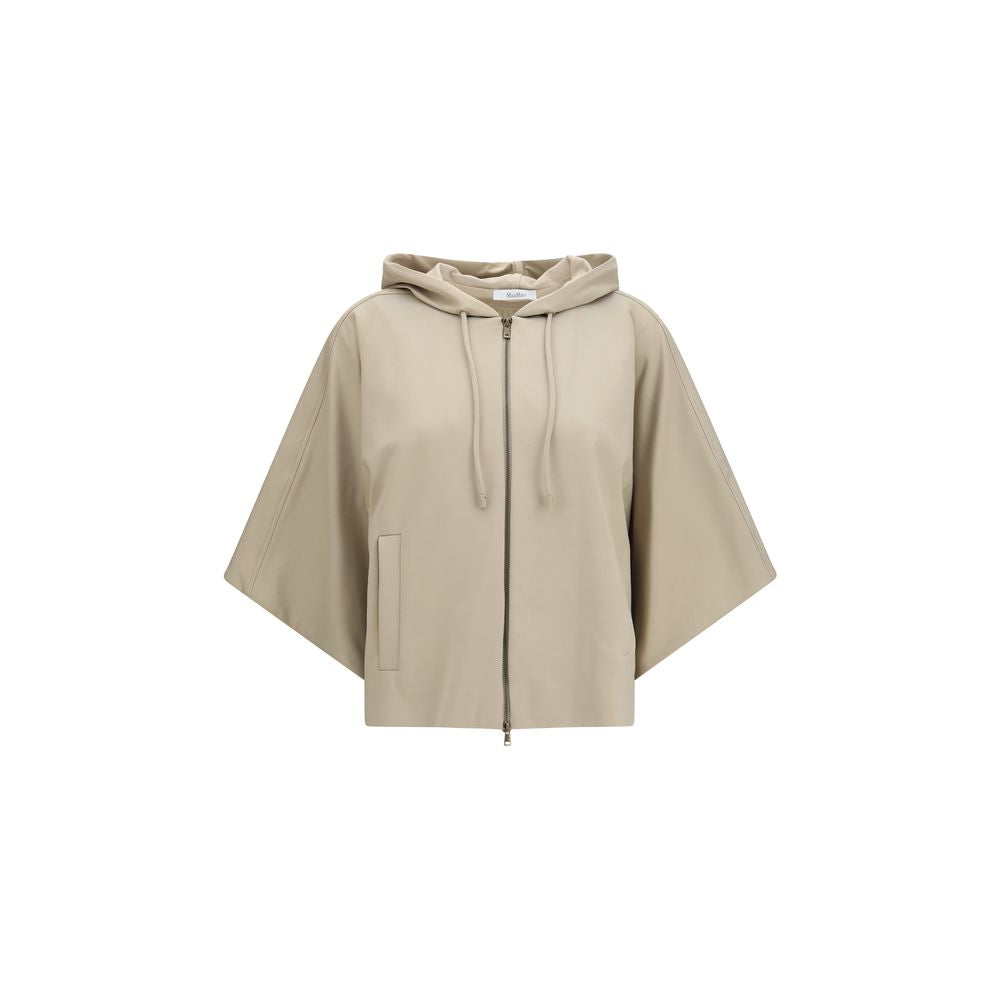 Max Mara Beige Polyamid-Sweatshirt