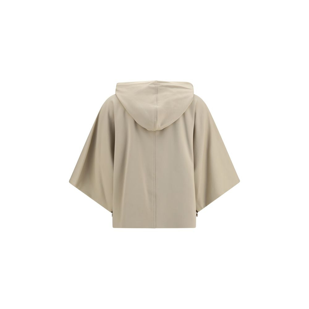 Max Mara Beige Polyamid-Sweatshirt