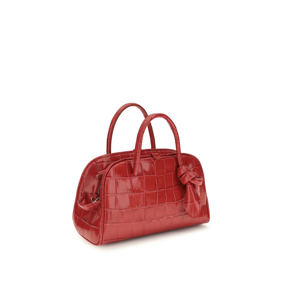 Jacquemus Schultertasche aus rotem Kalbsleder Bos Taurus