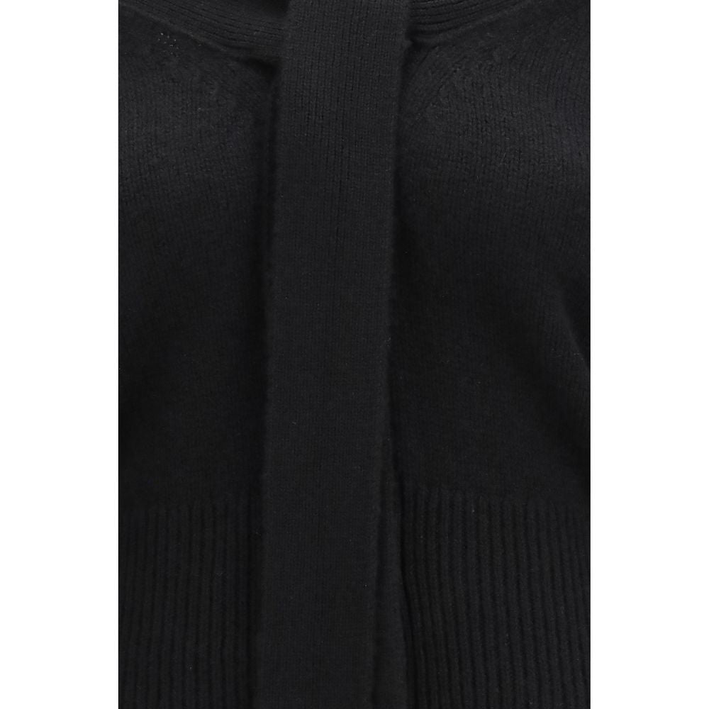 Ermanno Scervino Schwarzer Kaschmir-Cardigan