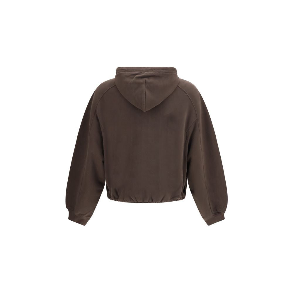 Jacquemus Brauner Baumwoll-Sweatshirt