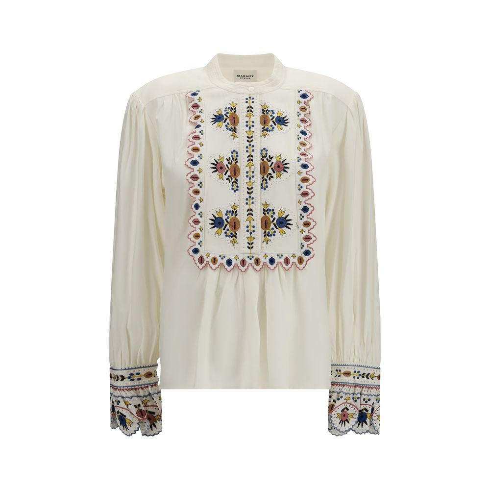Isabel Marant Étoile Weißes Viskose-Hemd
