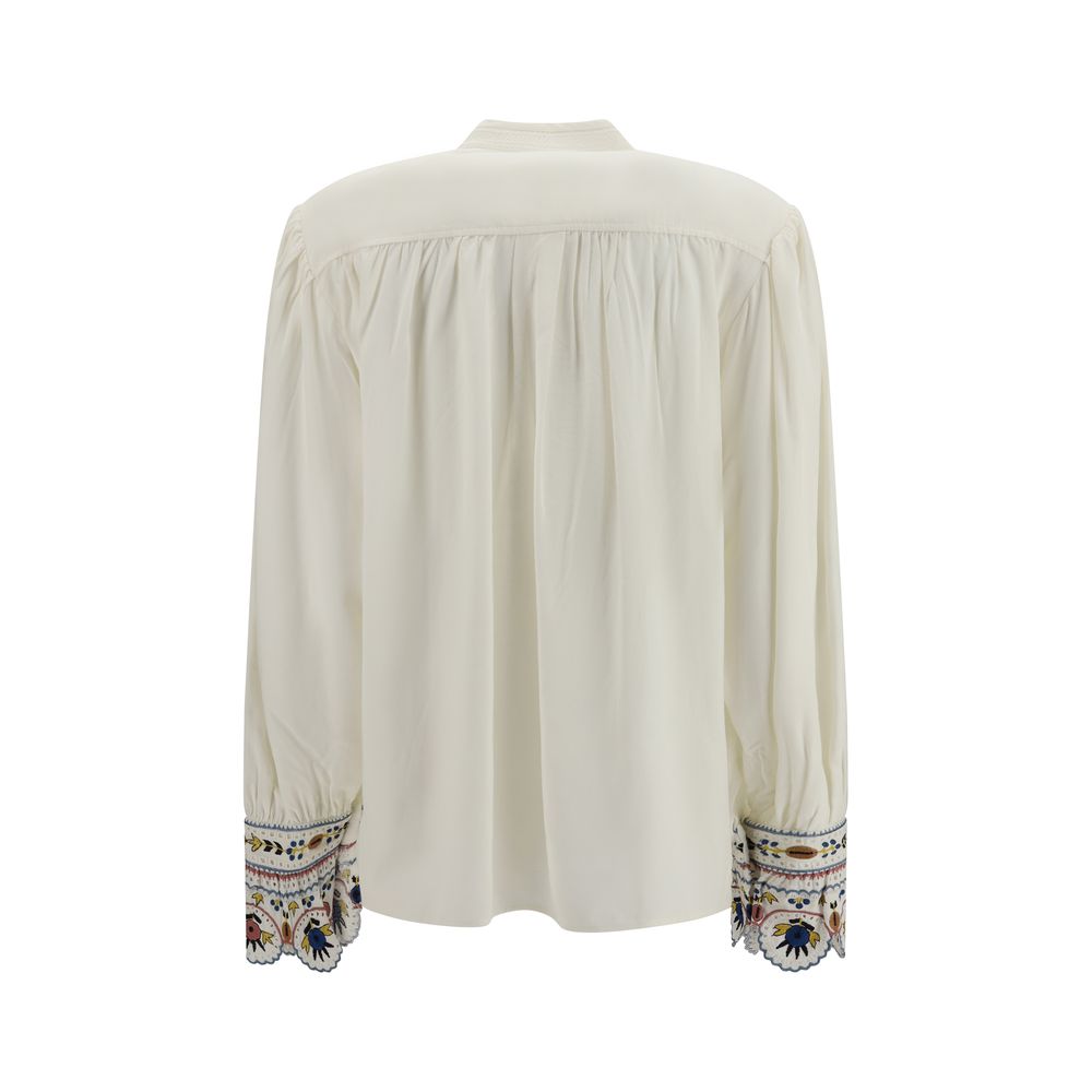 Isabel Marant Étoile Weißes Viskose-Hemd