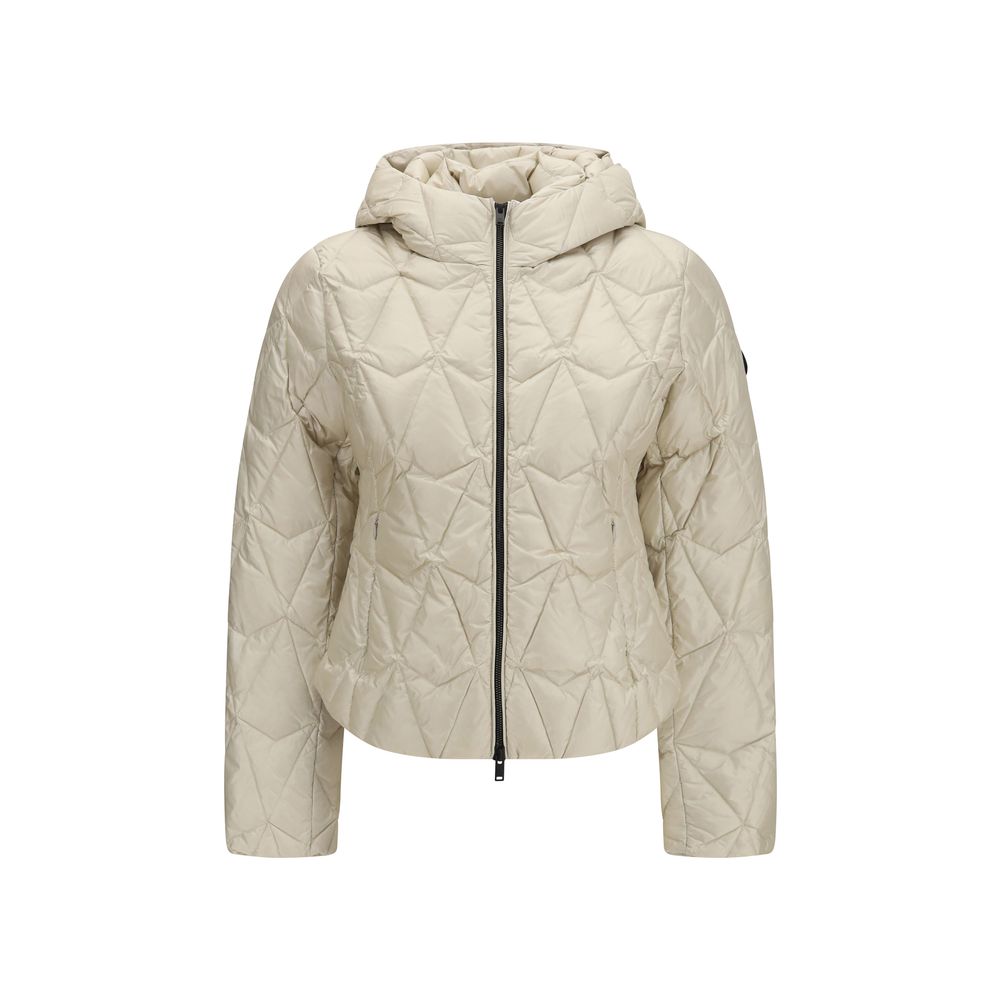 Moose Knuckles Beige Daunenmantel aus Gänsedaunen