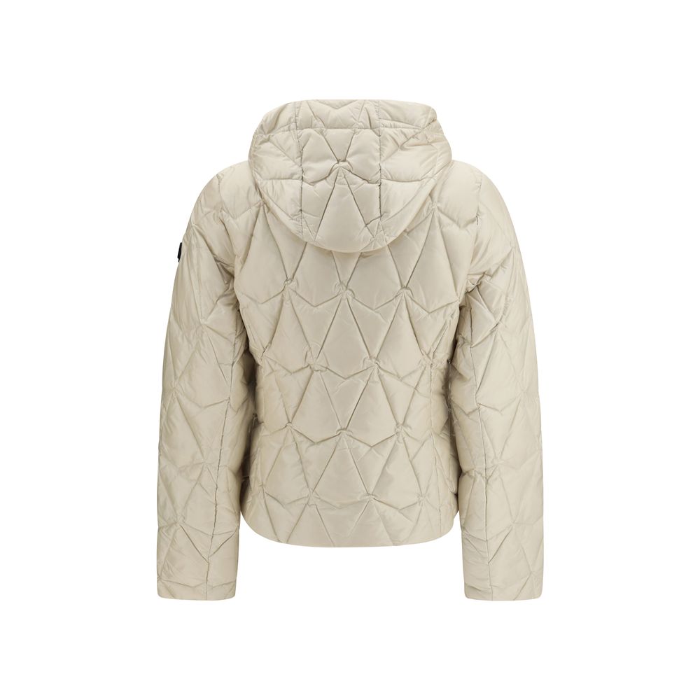 Moose Knuckles Beige Daunenmantel aus Gänsedaunen