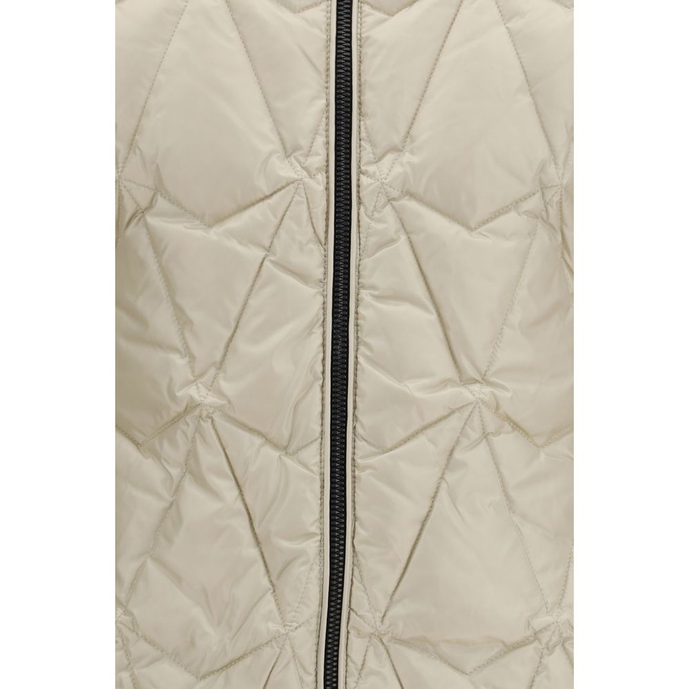 Moose Knuckles Beige Daunenmantel aus Gänsedaunen