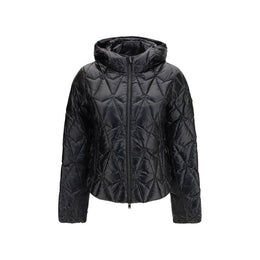 Moose Knuckles Schwarze Daunenjacke aus Gänsedaunen, durchgehend
