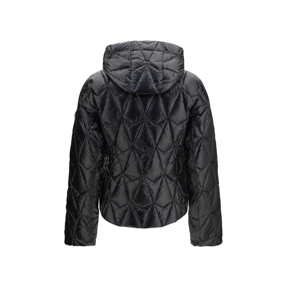 Moose Knuckles Schwarze Daunenjacke aus Gänsedaunen, durchgehend