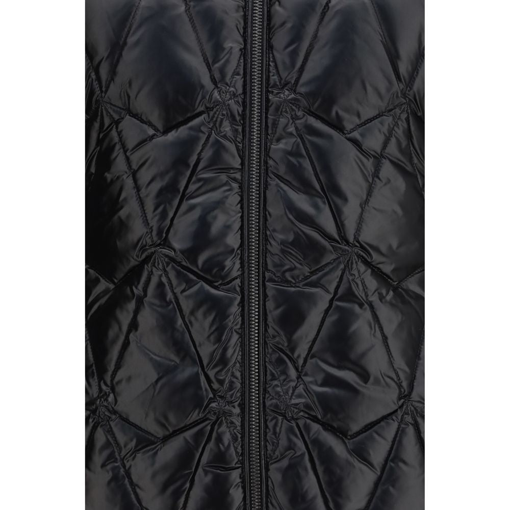 Moose Knuckles Schwarze Daunenjacke aus Gänsedaunen, durchgehend