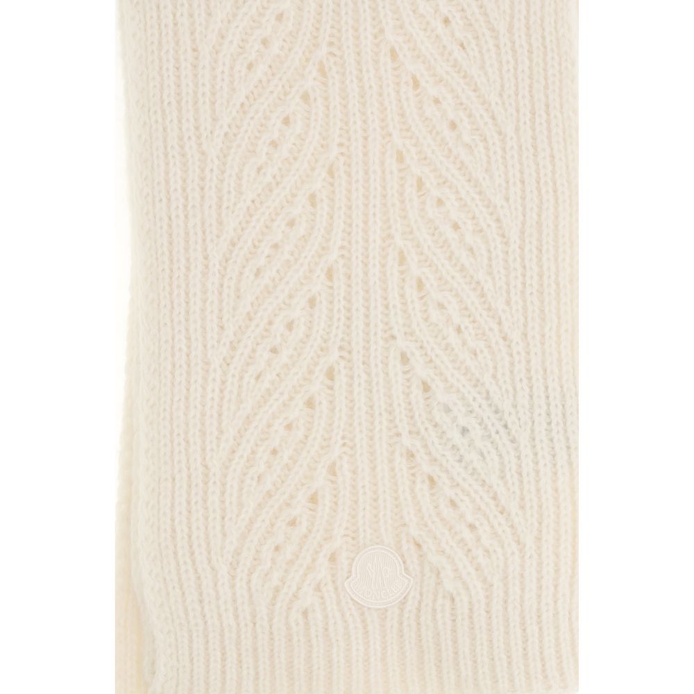 Moncler Beige Wollschal Aries Foulard
