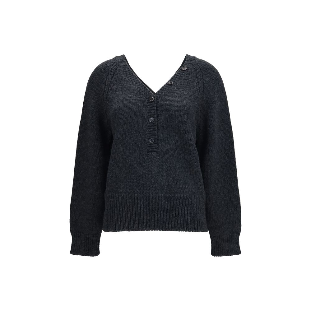 Our Legacy Grauer Woll Cardigan Ovis Aries