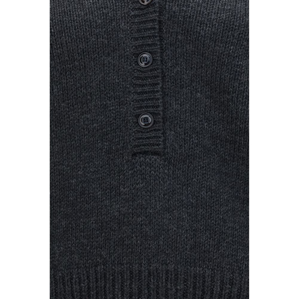 Our Legacy Grauer Woll Cardigan Ovis Aries