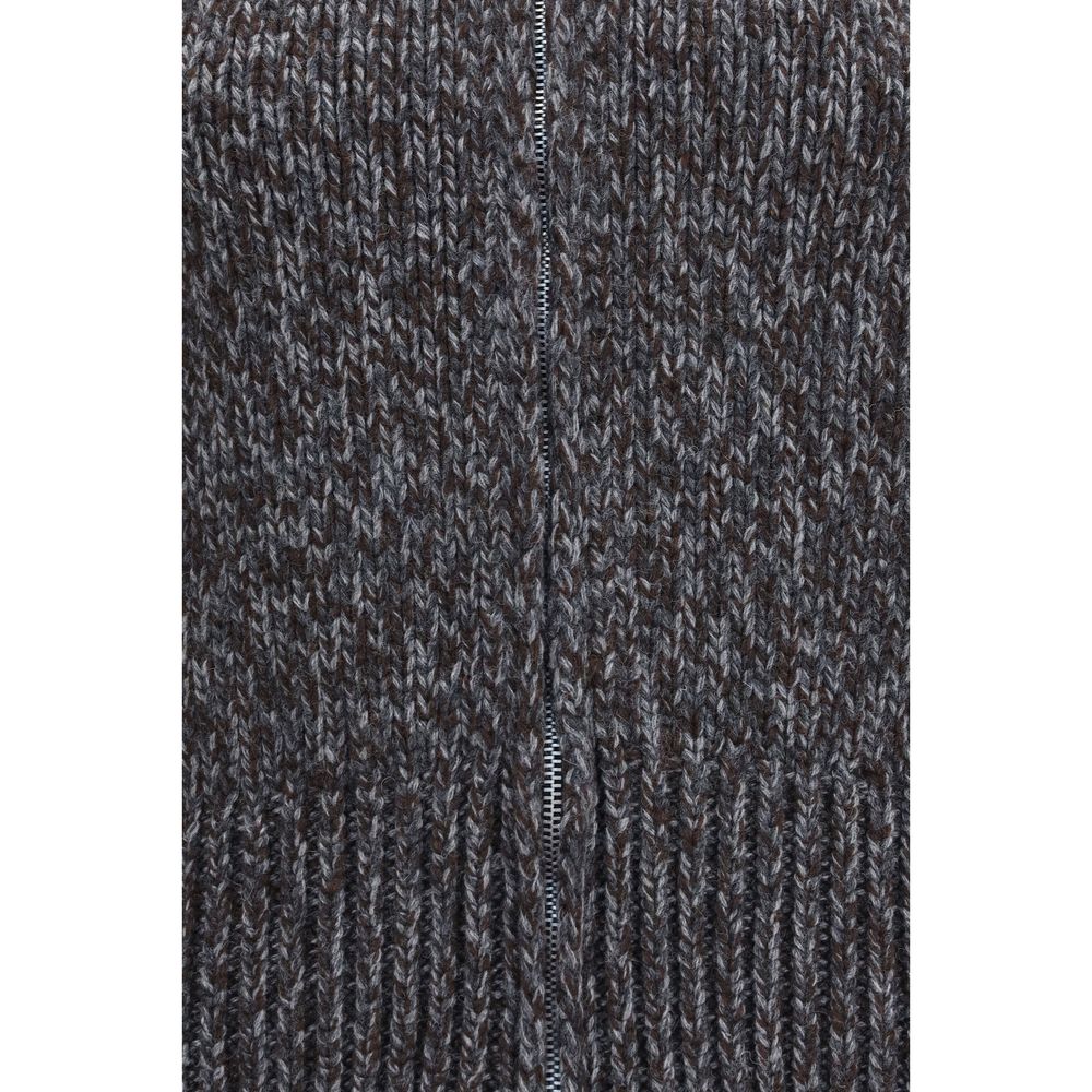 Our Legacy Grauer Woll Cardigan Ovis Aries
