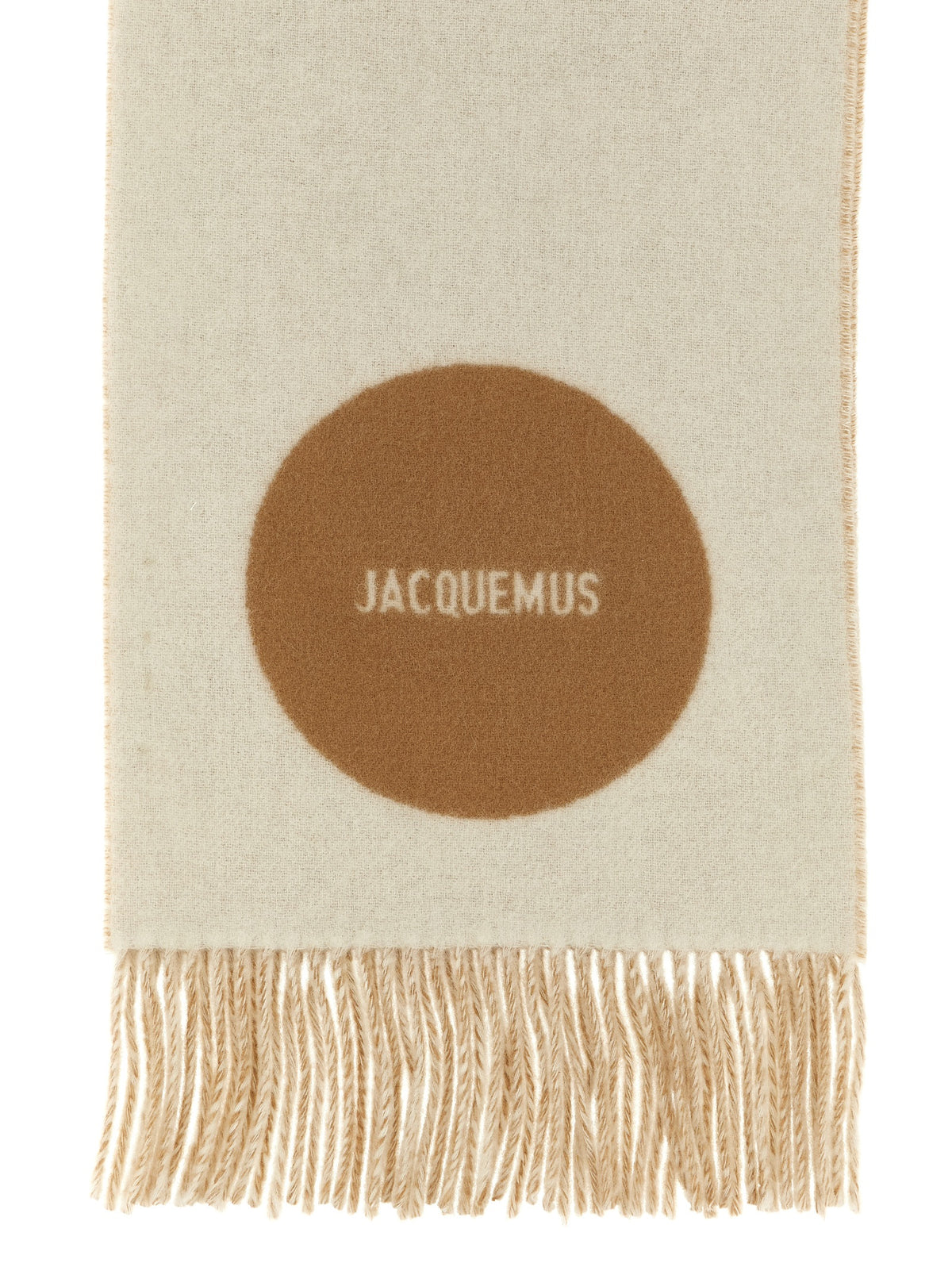Jacquemus Beige Schurwolle Foulard