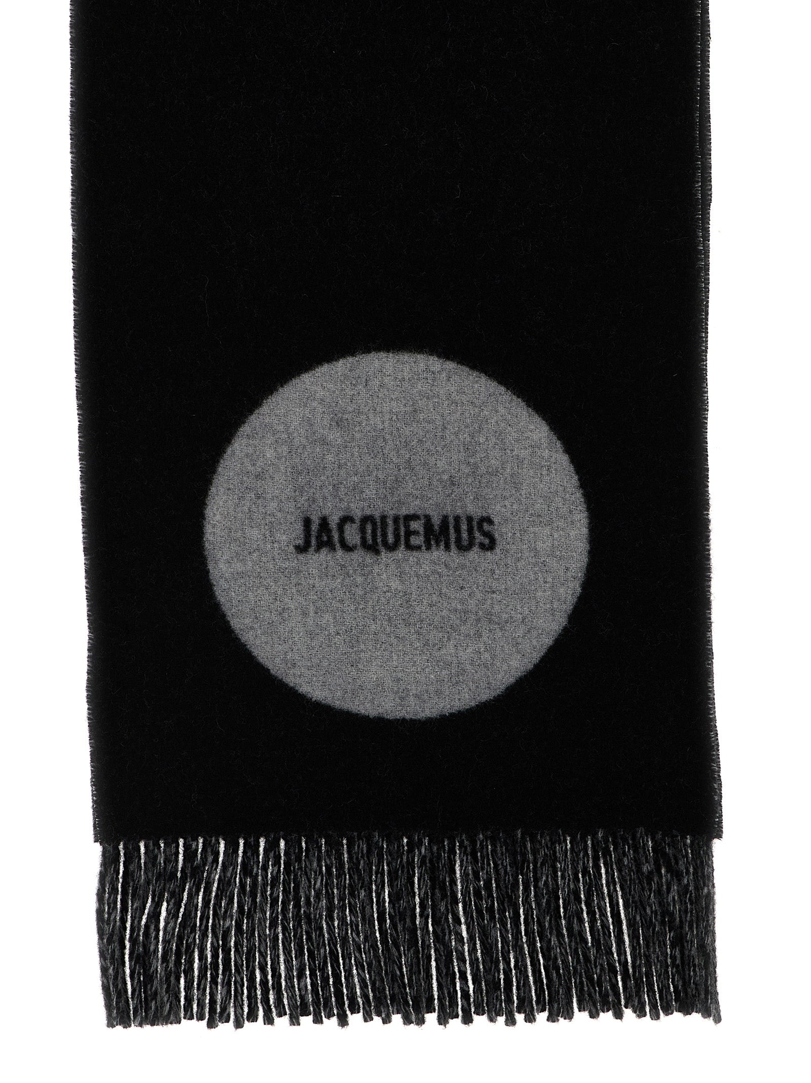Jacquemus Mehrfarbiger Foulard aus reiner Schurwolle