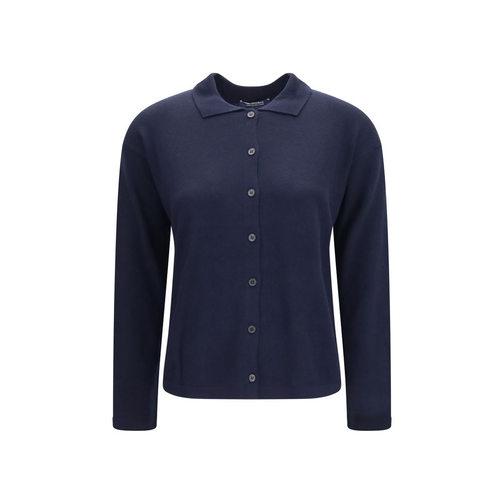 'S Max Mara Blauer Wollcardigan Oves Aries