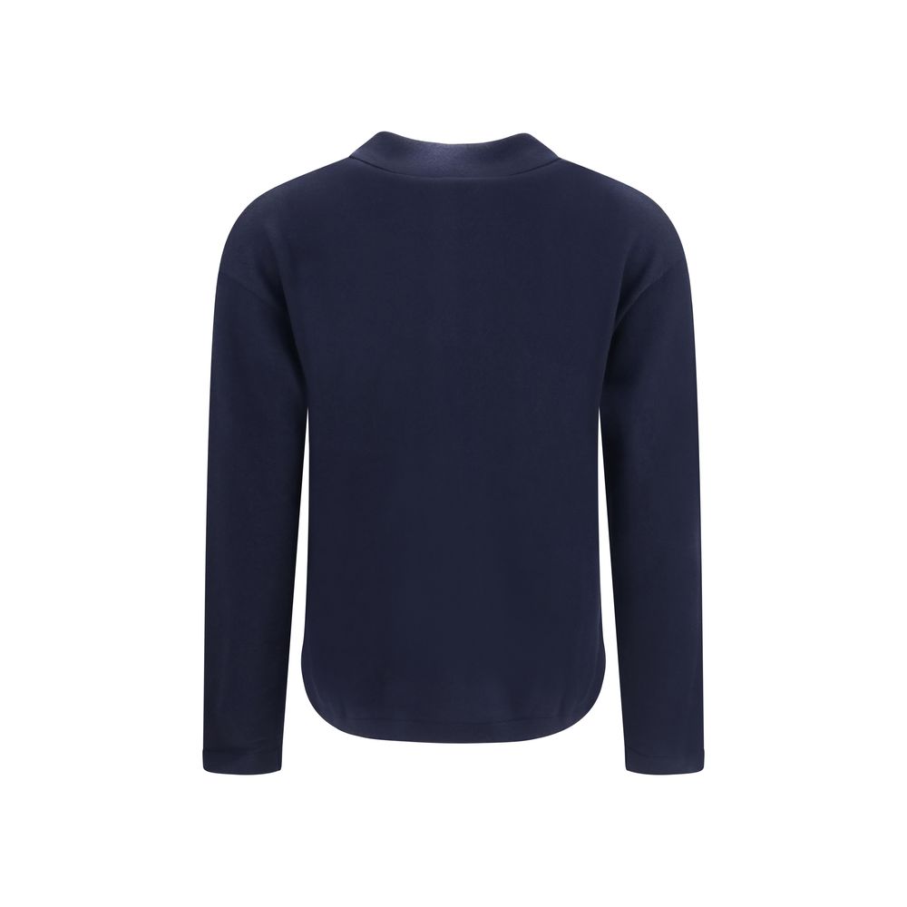 'S Max Mara Blauer Wollcardigan Oves Aries