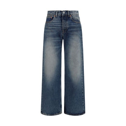 Our Legacy Blaue Baumwolljeans im Relaxed Fit
