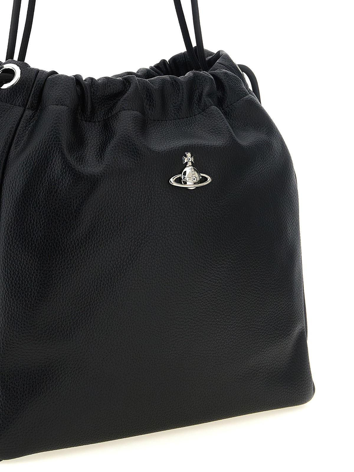 Vivienne Westwood Schwarze Schultertasche aus Polyethylen