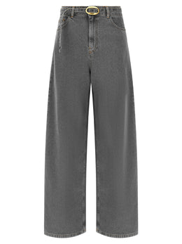 Twinset Graue Jeans aus Baumwolle
