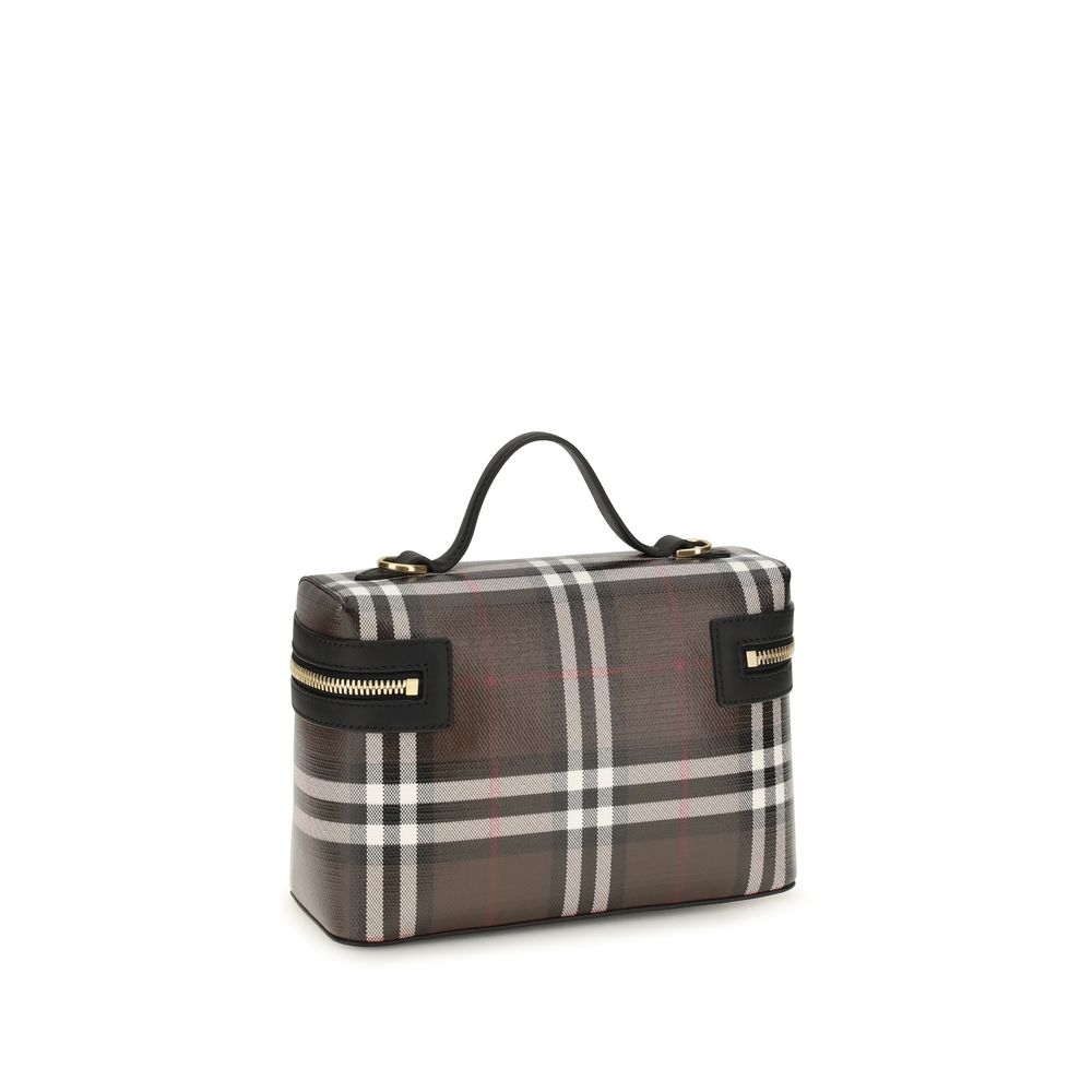 Burberry Braune Baumwoll-Umhängetasche