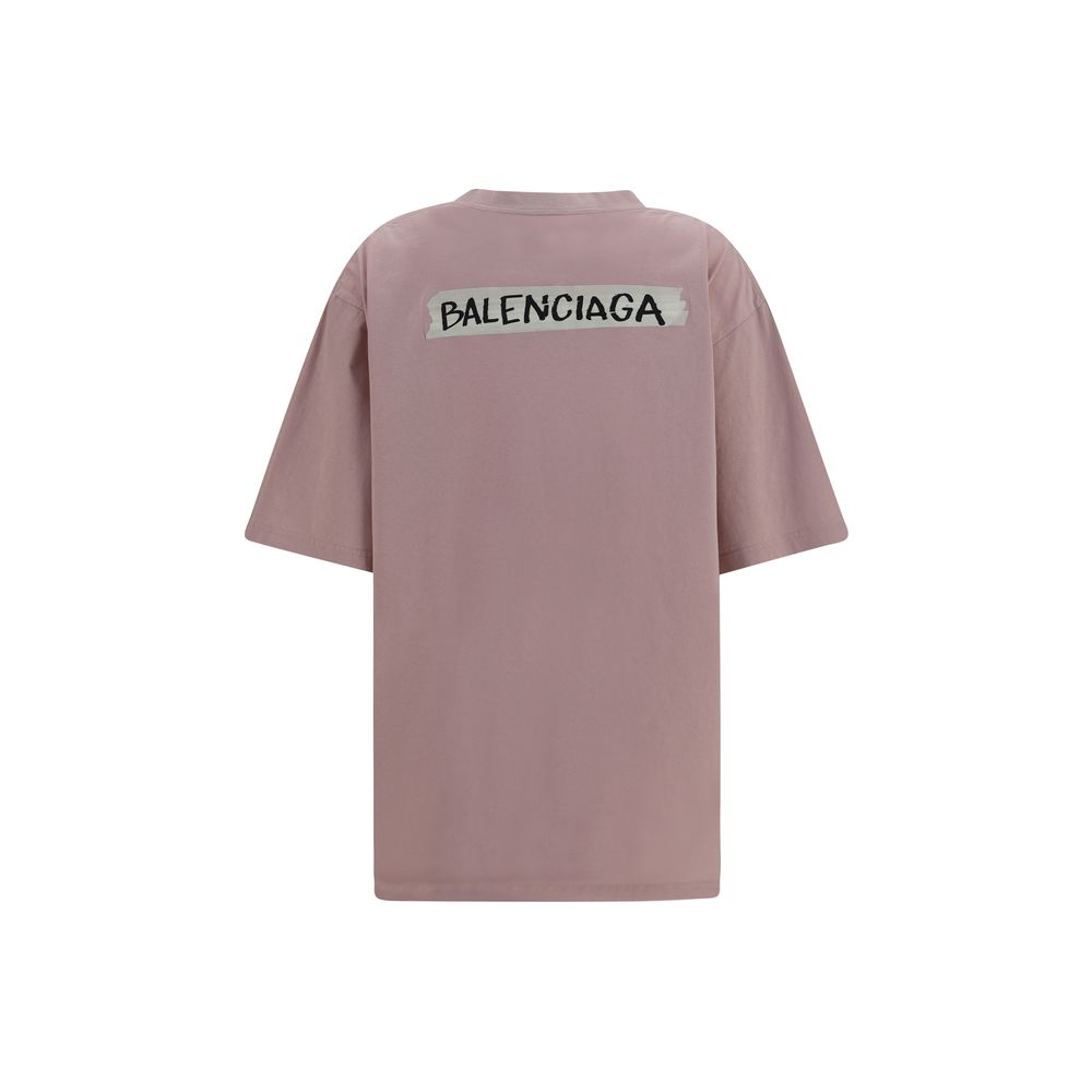 Balenciaga Mehrfarbiges Baumwoll-T-Shirt
