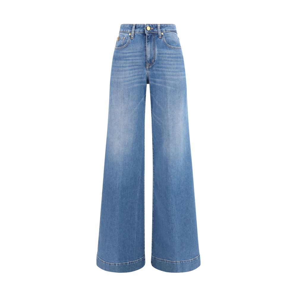 Jacob Cohen Blaue Baumwolljeans im Relaxed Fit