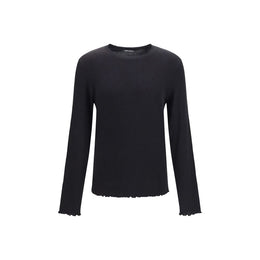 Our Legacy Schwarzer Baumwoll-Sweatshirt